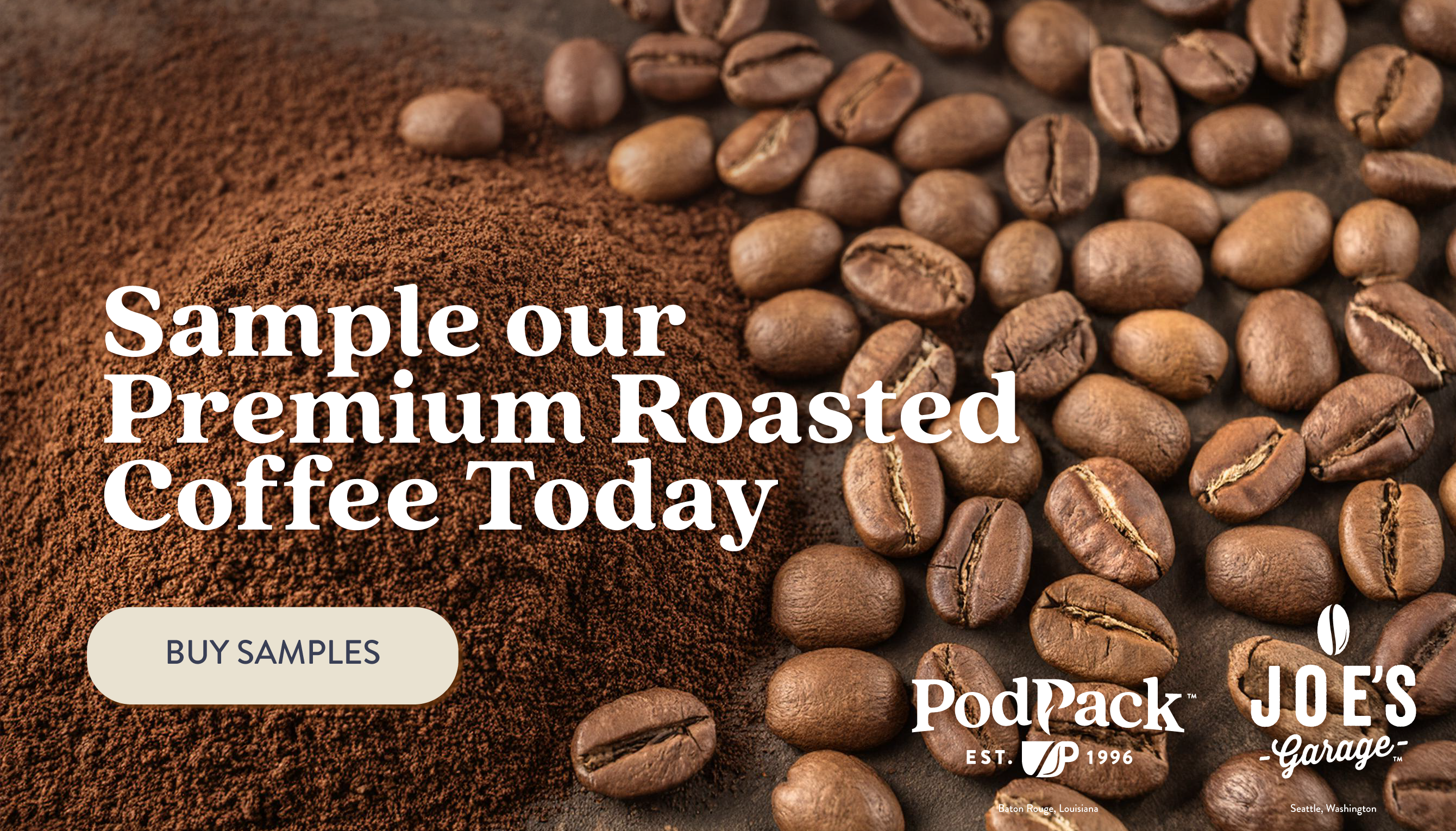 sample our premium roasted coffee today buy samples